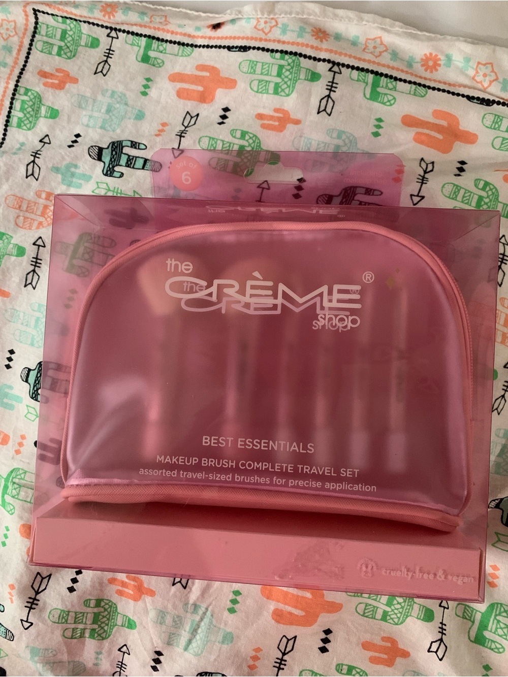 The Crème shop make up brush complete travel set